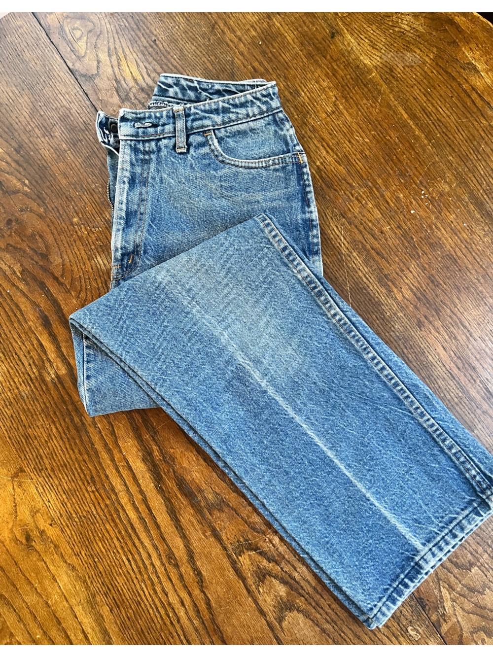 Vintage Chic Classic Women's Blue Denim Jeans